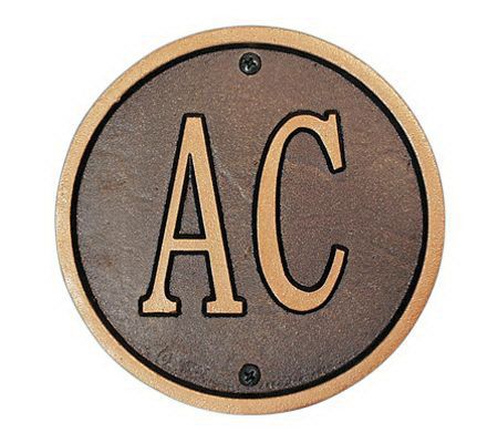Personalized Hawthorne Oval - Estate Wall