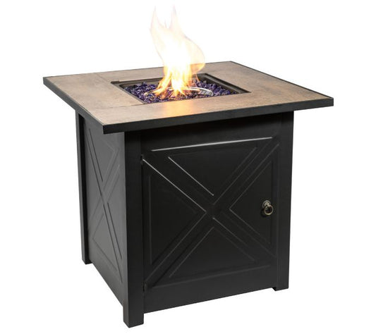 Teamson Home 27" Propane Gas Fire Pit
