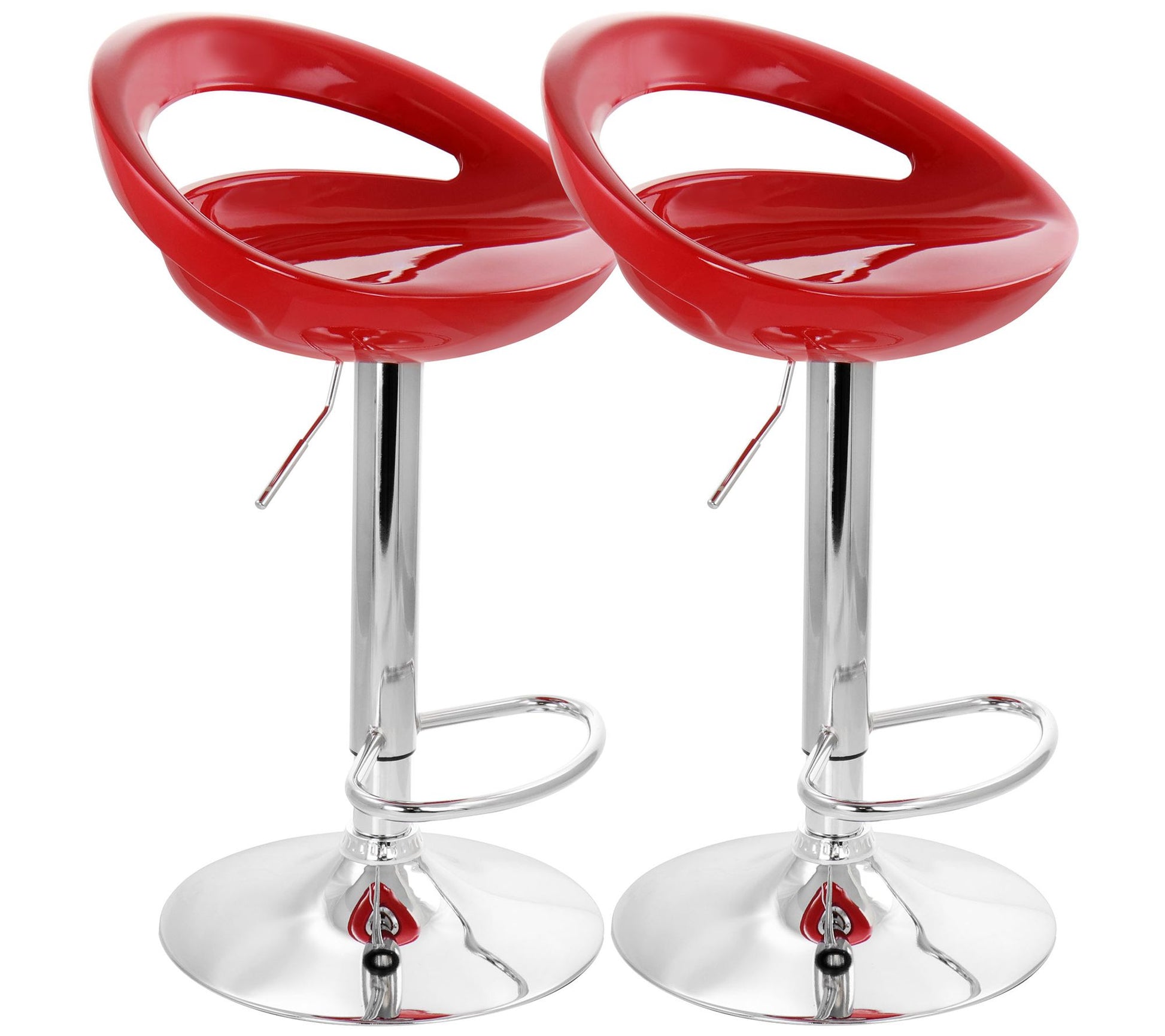 Elama Retro Bar Stool - Set of 2