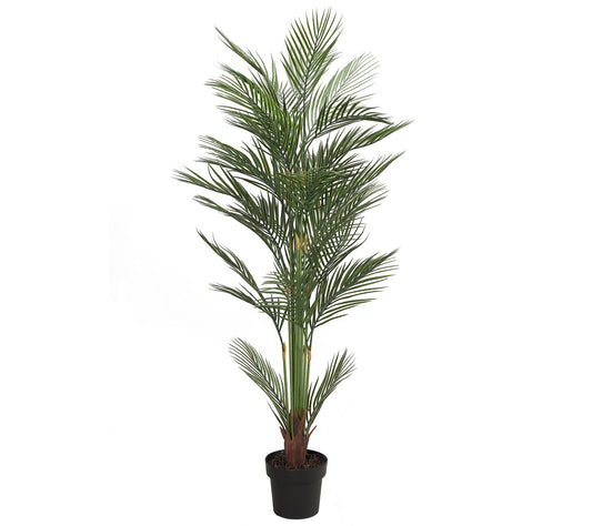 Puleo International 63" Artificial Areca Palm Tree with Vase