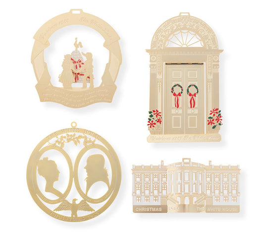 The Official White House Christmas Ornament Set1985 to 1988