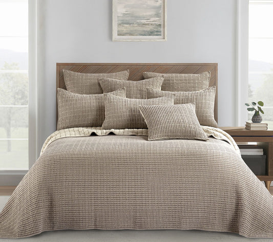 Mills Waffle Twin Quilt Set by Levtex Home