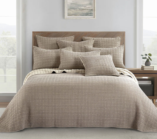 Mills Waffle King Bedspread Set by Levtex Home
