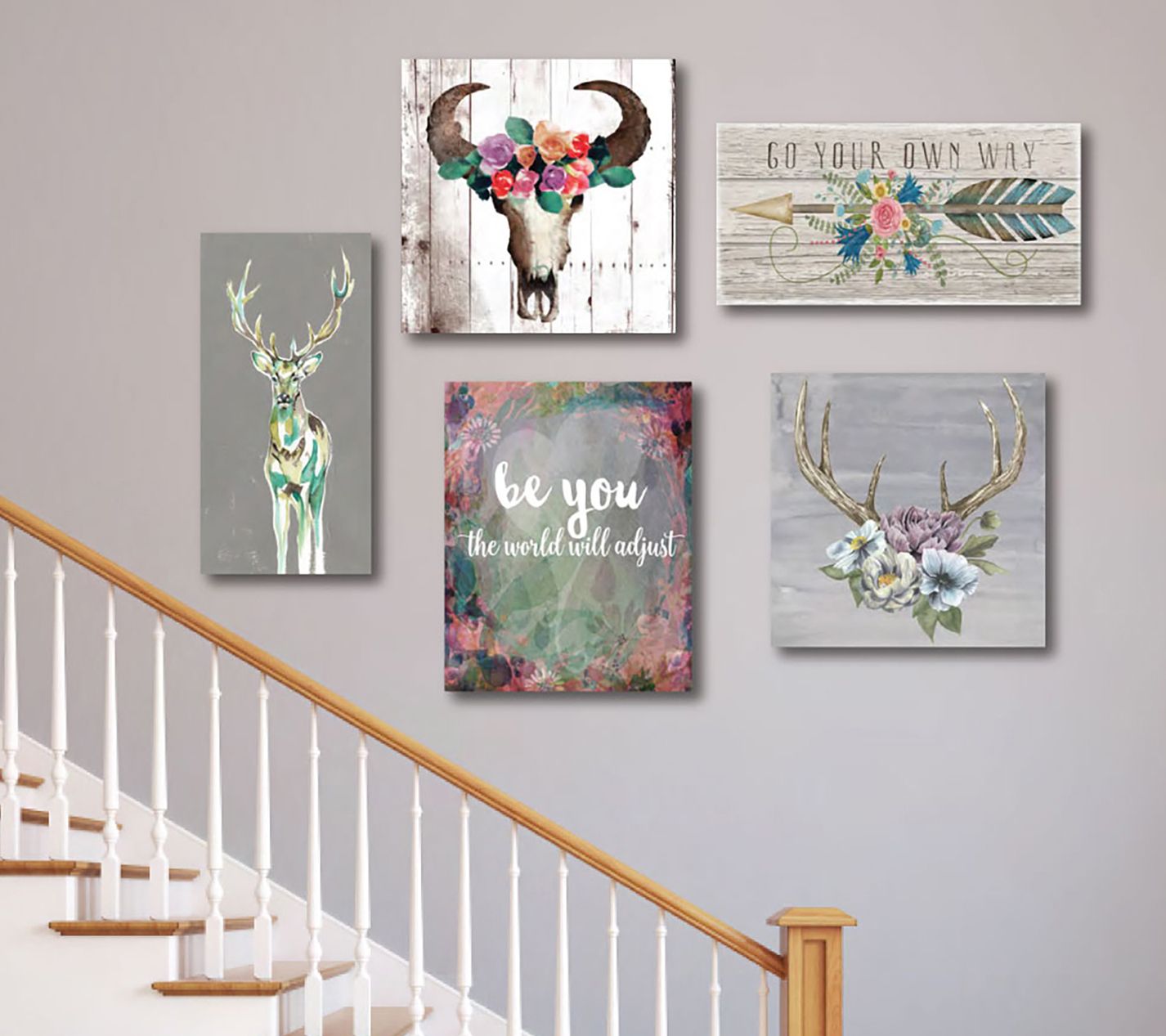 Courtside Market Go Your Own Way 5-Piece CanvasSet