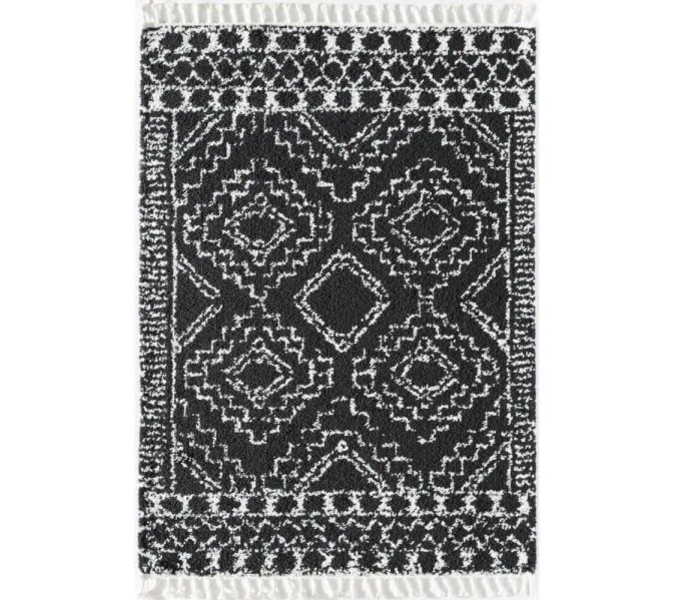Rugs America Moon MS40 Tribal Moroccan 5' x 7' Area Rug