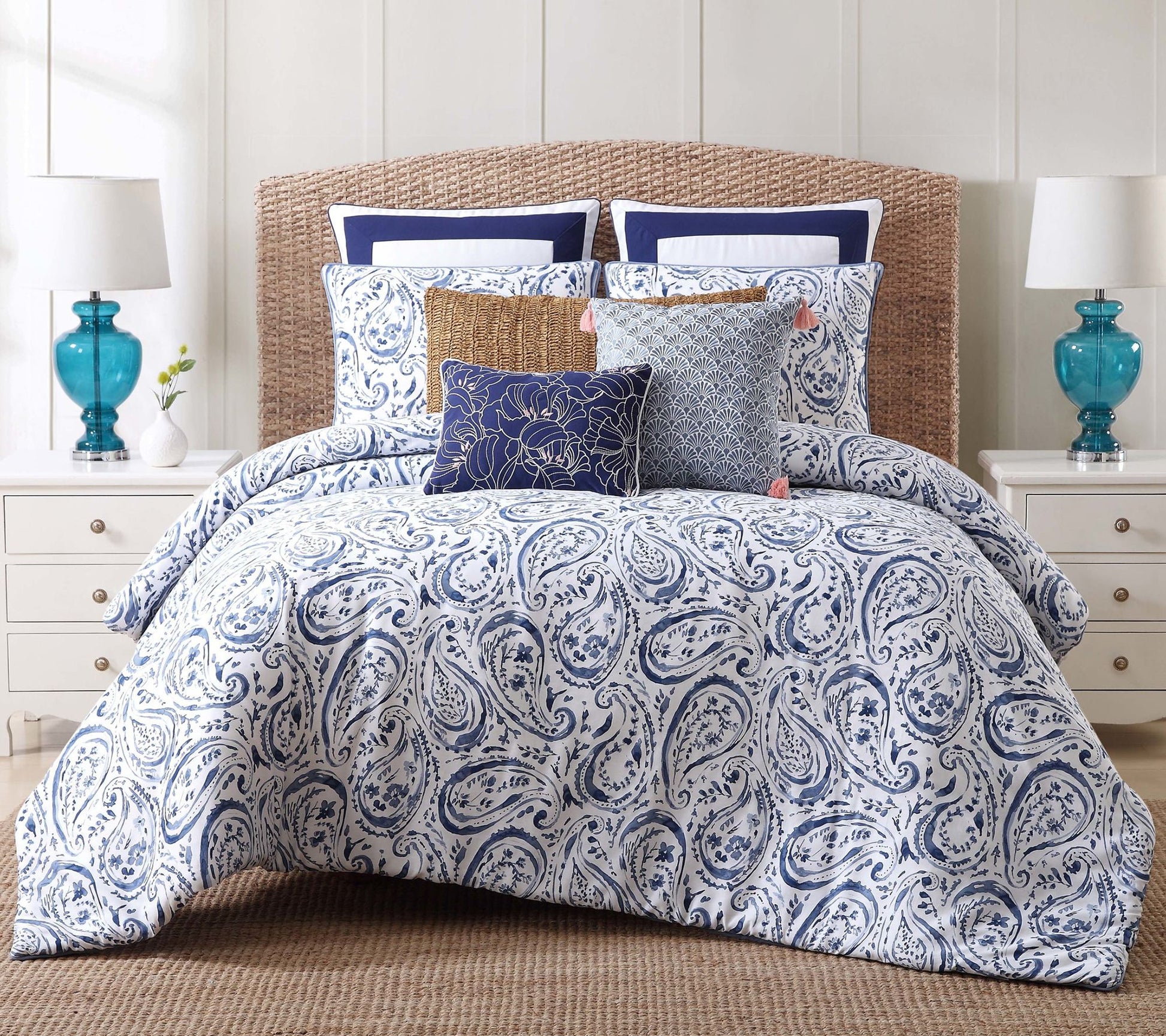 Oceanfront Resort Indienne Paisley King Comforter Set