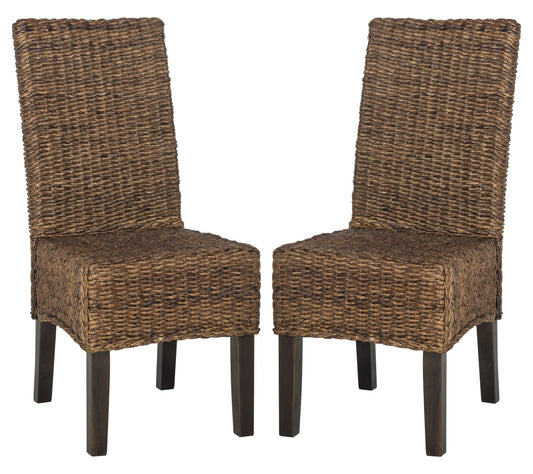 Safavieh Avita Wicker Dining Chair (Set of 2)