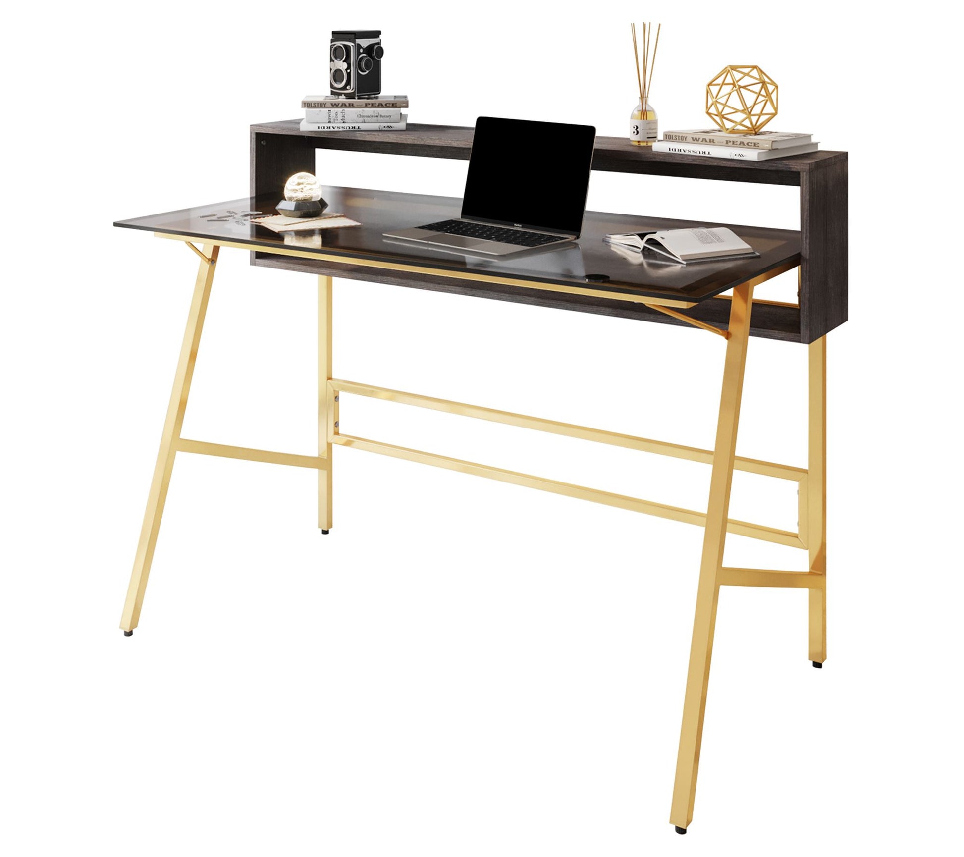 Techni Mobili Home Office Writing Desk W/Riser