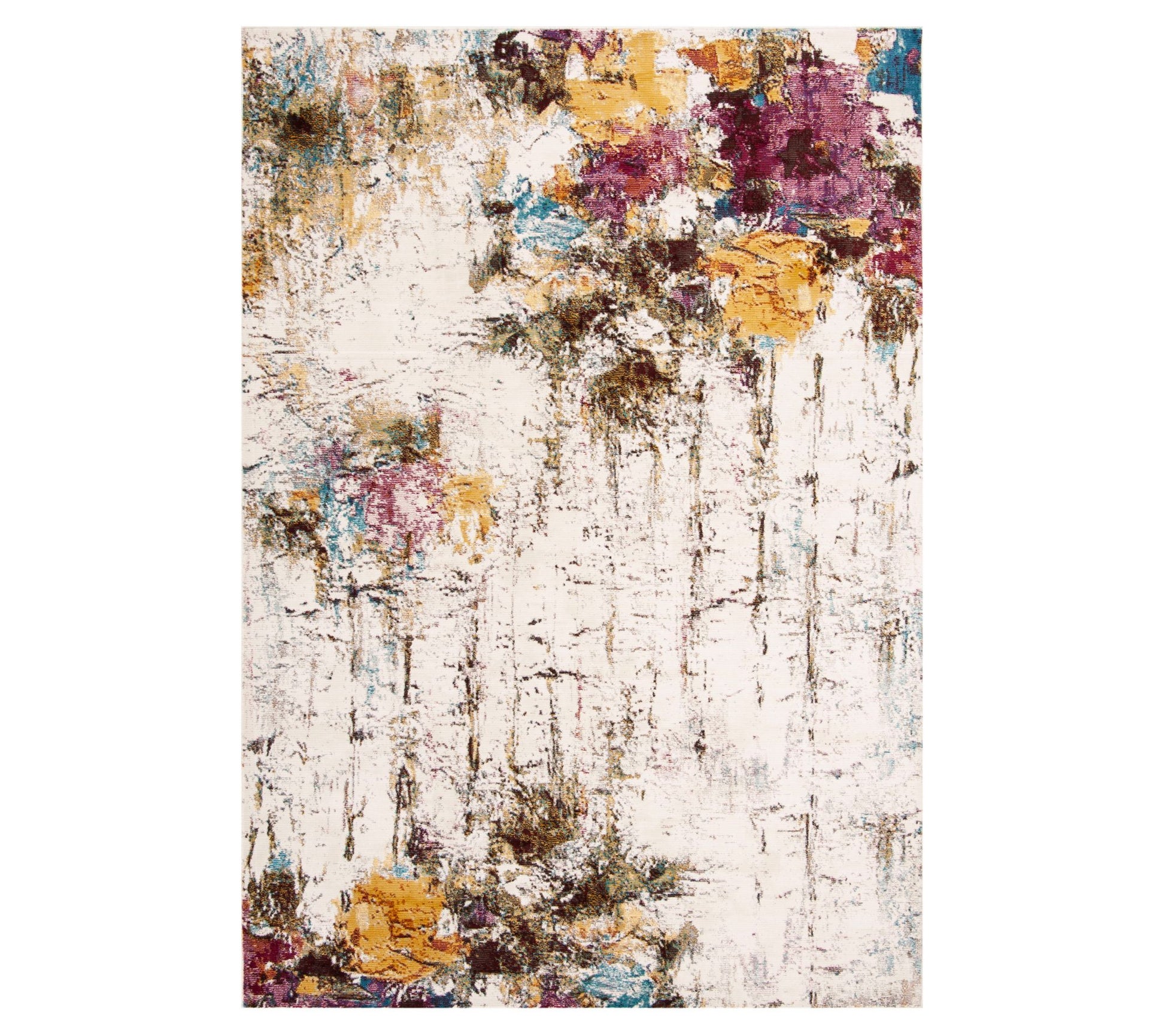 Aria 167 Collection Polypropylene 5'1" x 7'6" R ug by Safavieh