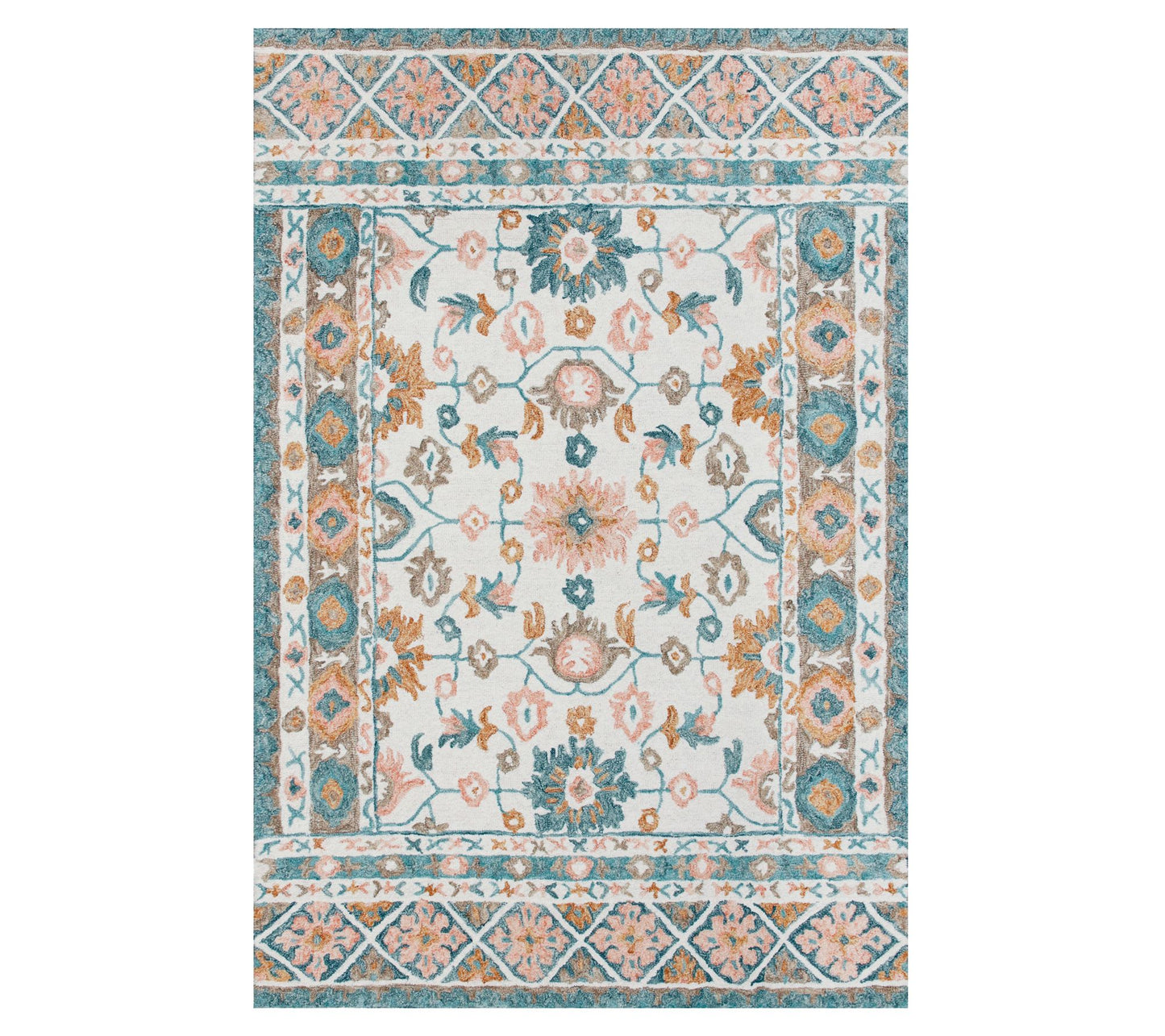 Ox Bay Bordered 5' x 7'9" Area Rug