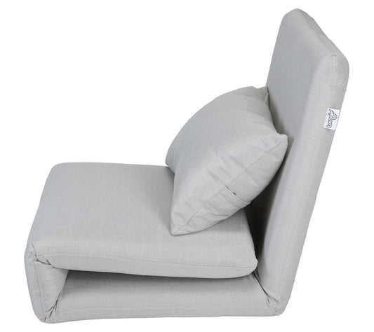 Loungie Relaxie Flip Chair Brown Linen