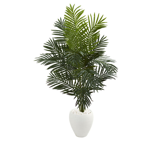 Nearly Natural 5.5' Paradise Palm Tree in Planter