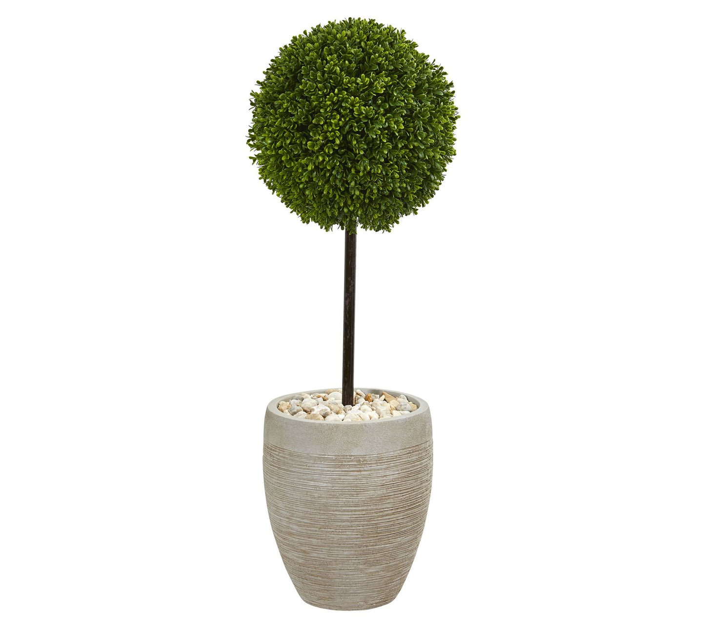 Nearly Natural 3' Boxwood Ball Topiary Tree iUVResistant