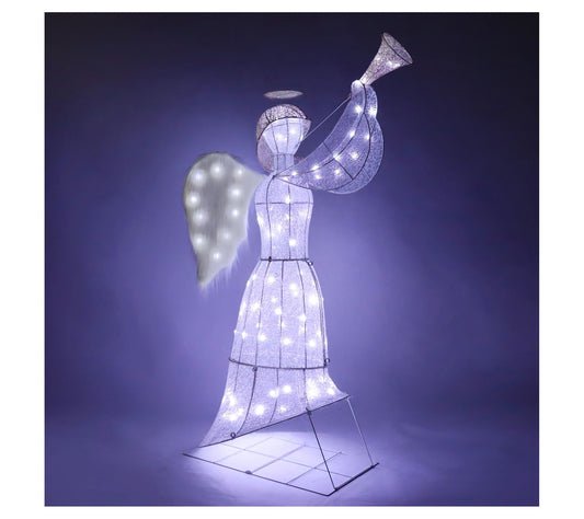 Joiedomi 5' LED Yard Light - Cotton Angel (Horn