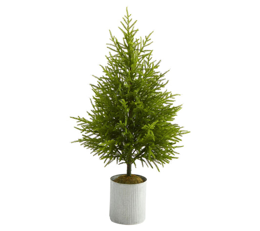 Nearly Natural 49" Norfolk Island Pine Naturalook Tree