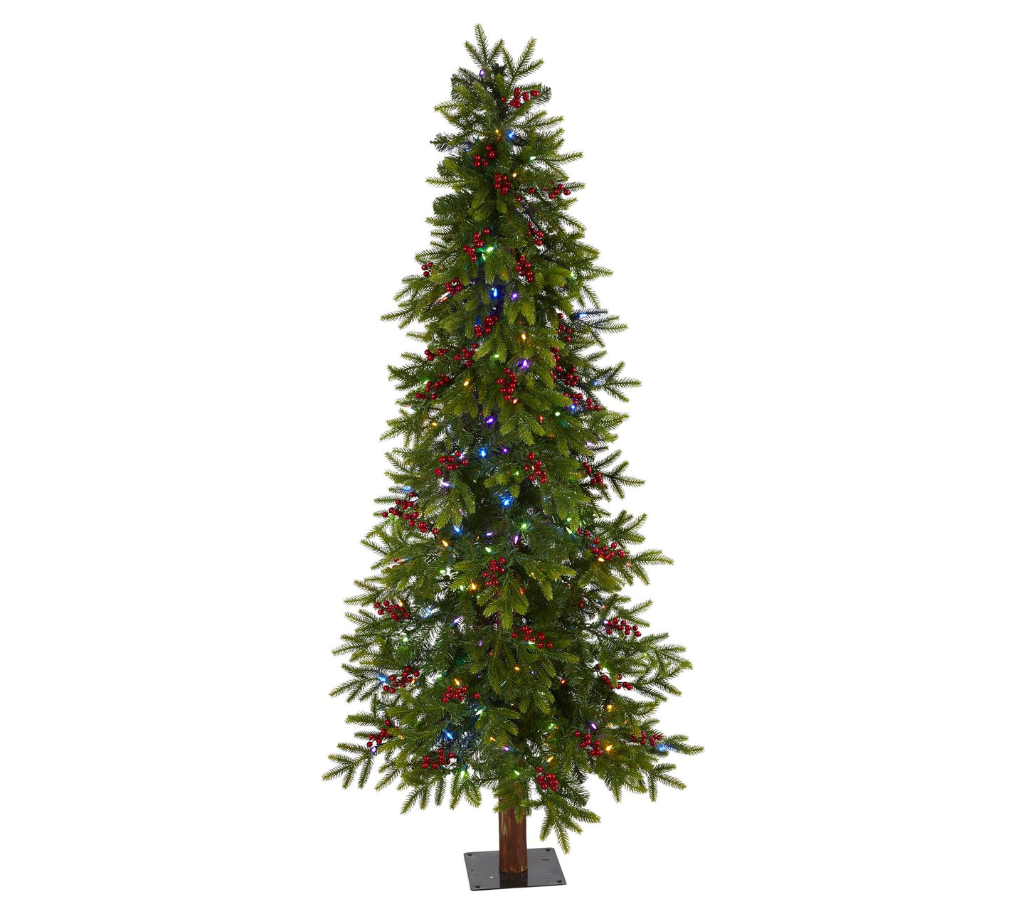 Nearly Natural 6' Victoria Tree w/250 Multi Color LED
