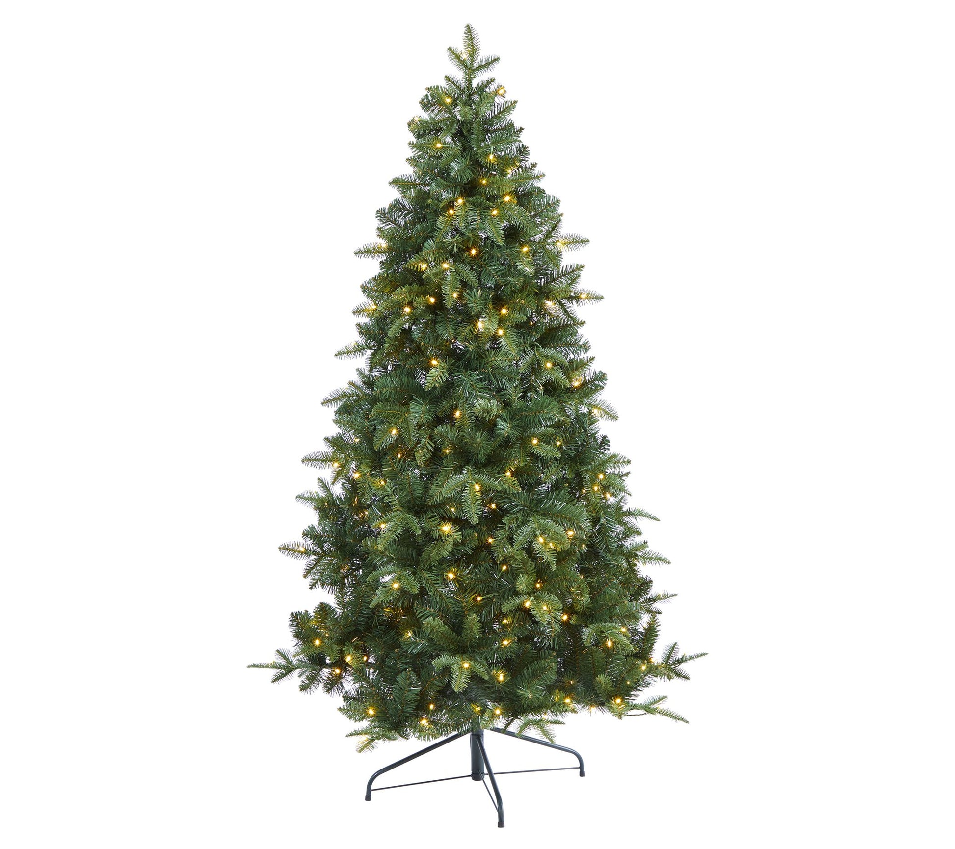 Nearly Natural 6 Ft. Grand Teton Tree w/180 Cle ar LED