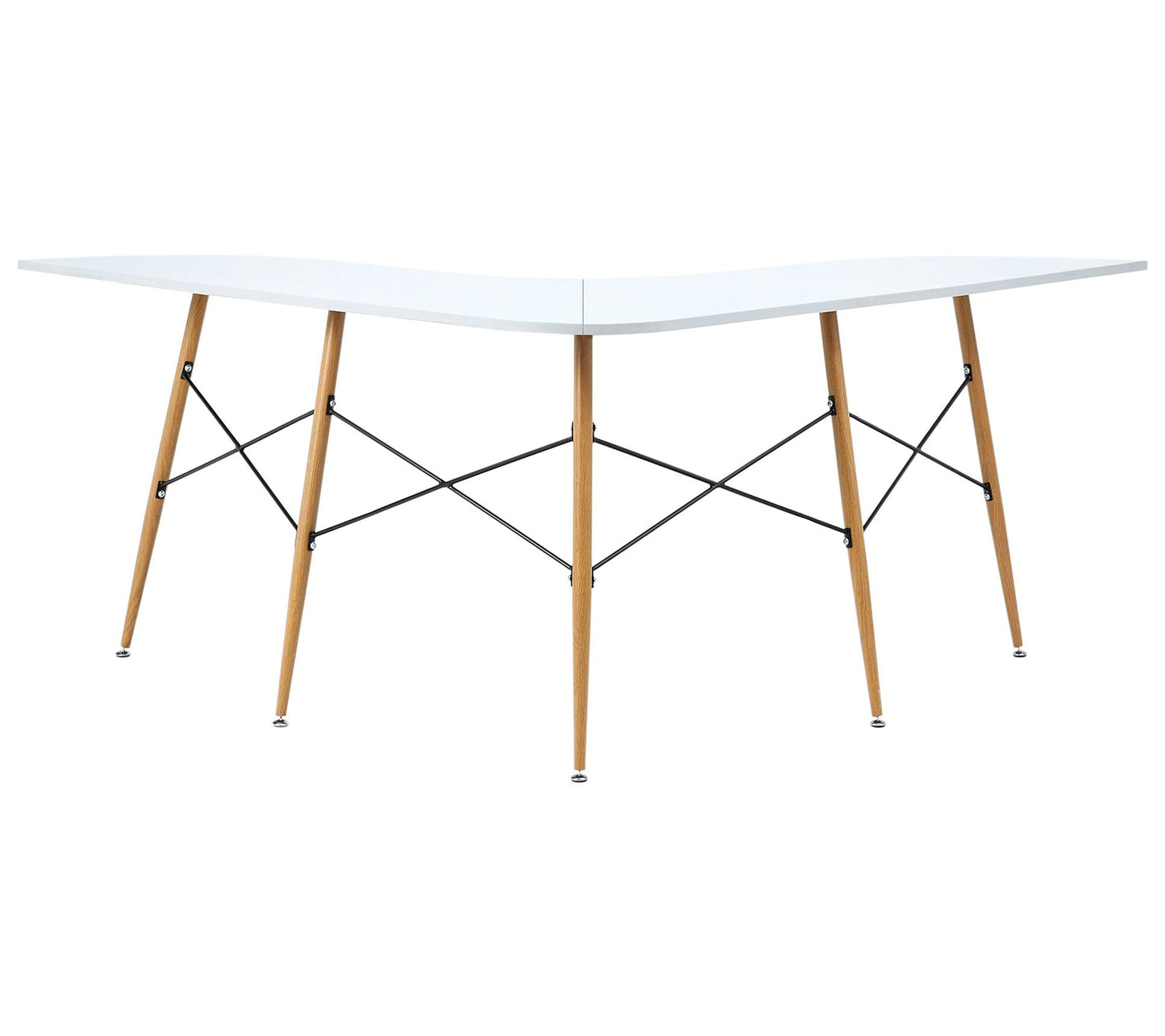 Teamson Home Quinn L-Shaped Corner Desk