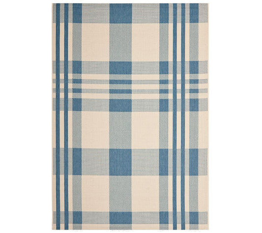 Safavieh 8' x 11' Plaid Indoor/Outdoor Rug