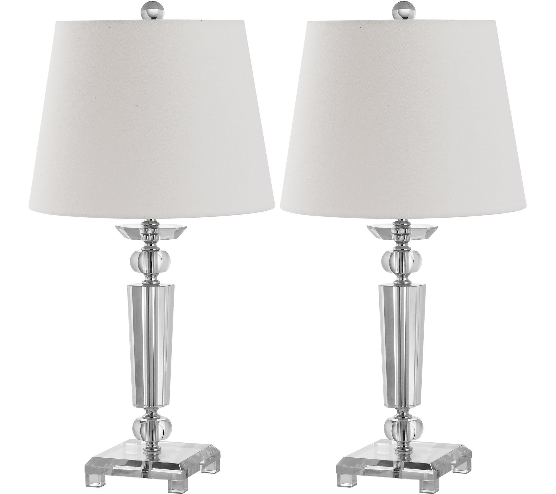 Safavieh Imogene Set of (2) 24" Crystal Table Lamps