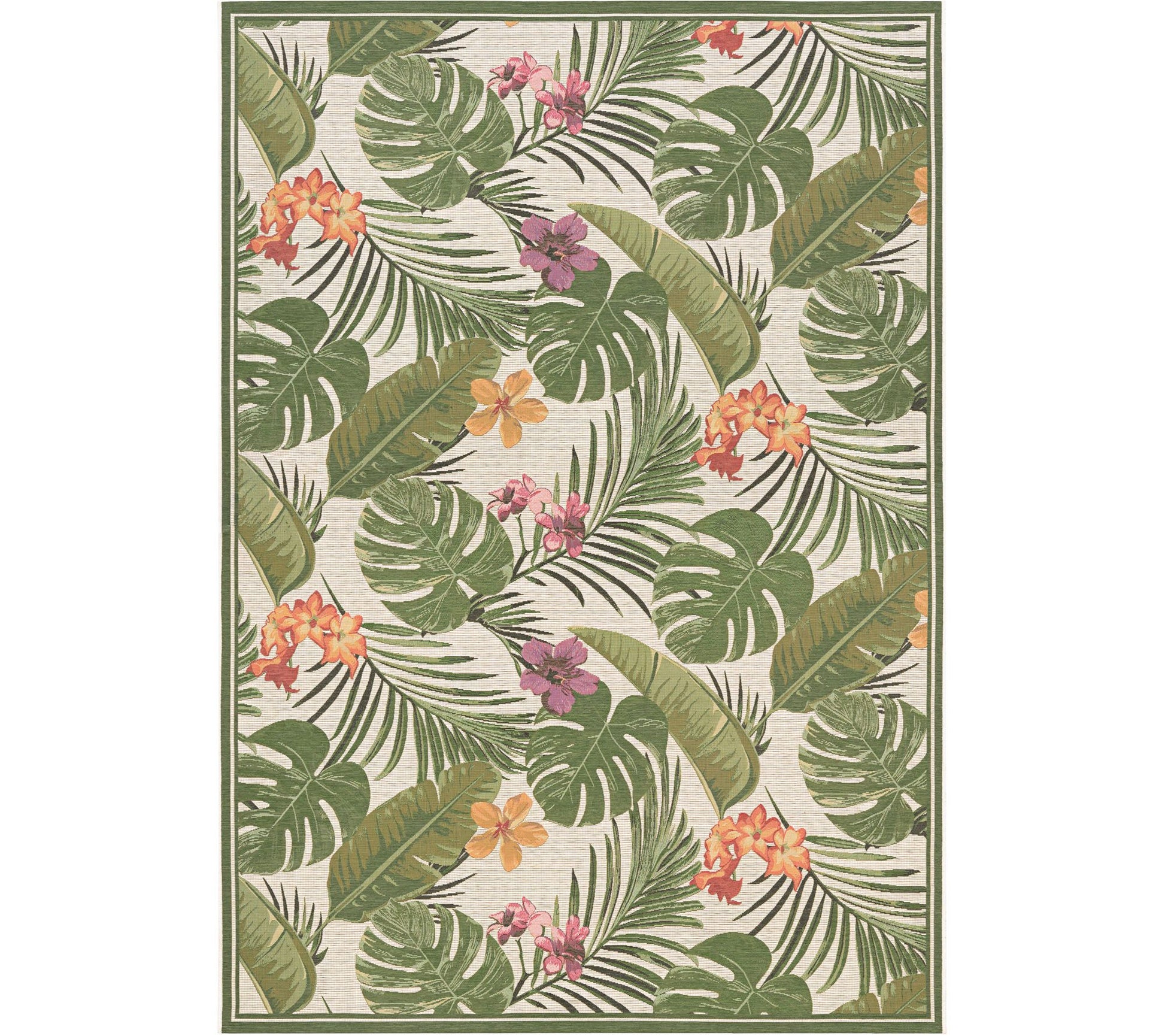 Couristan Dolce Flowering Fern 4' x 5'10" Rug