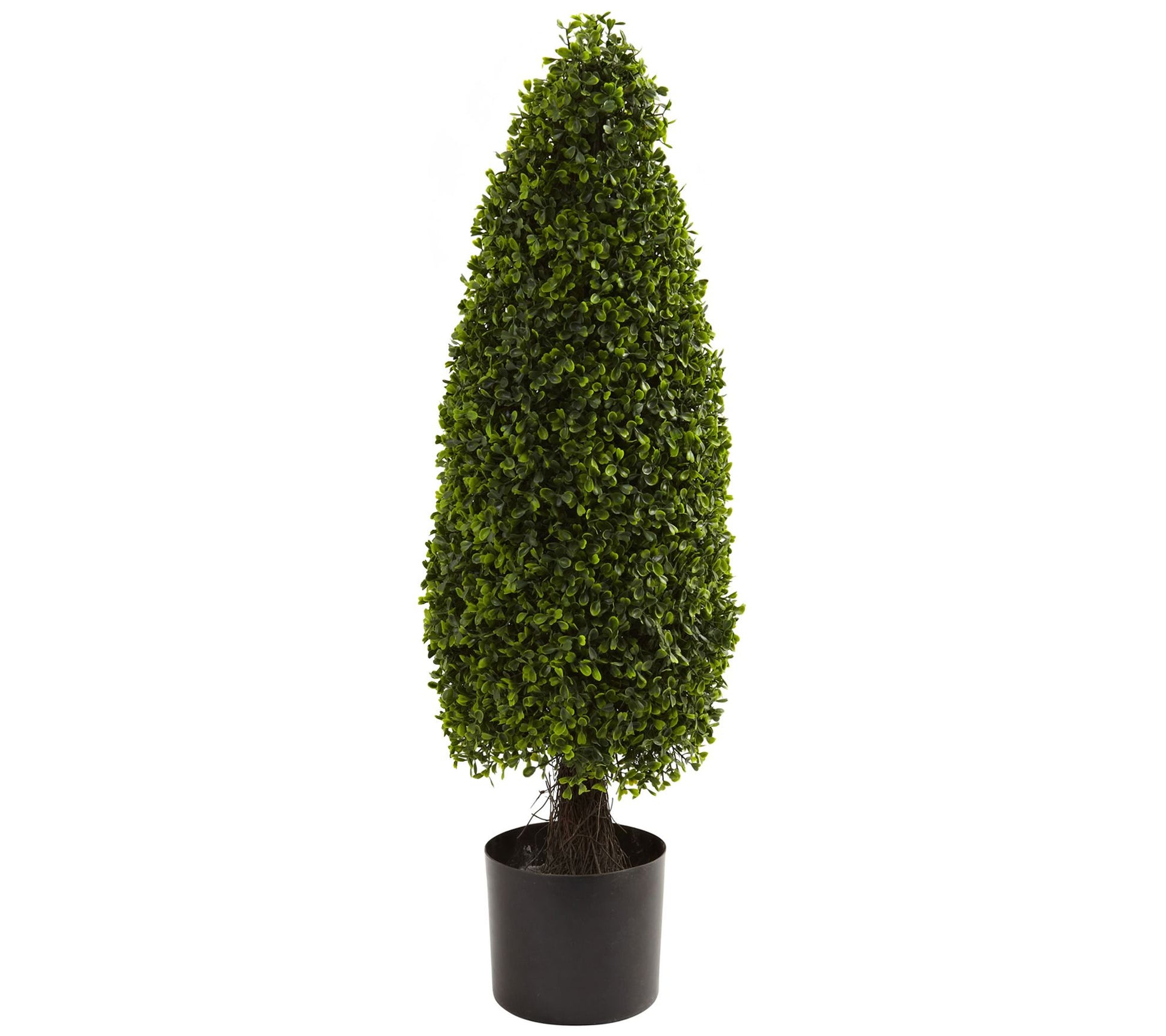3' Boxwood Tower Topiary by Nearly Natural