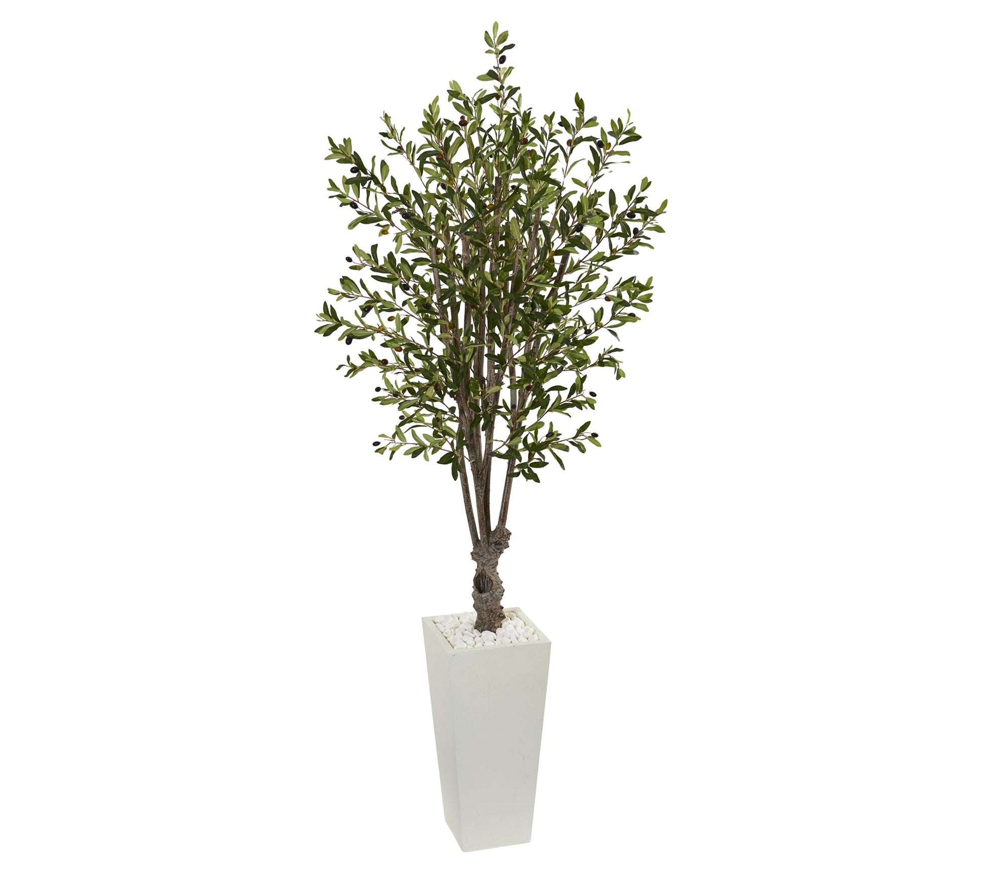6' Olive Artificial Tree in Planter by Nearly Natural