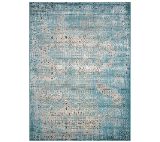 Nourison Karma Blue 5'3" x 7'4" Area Rug