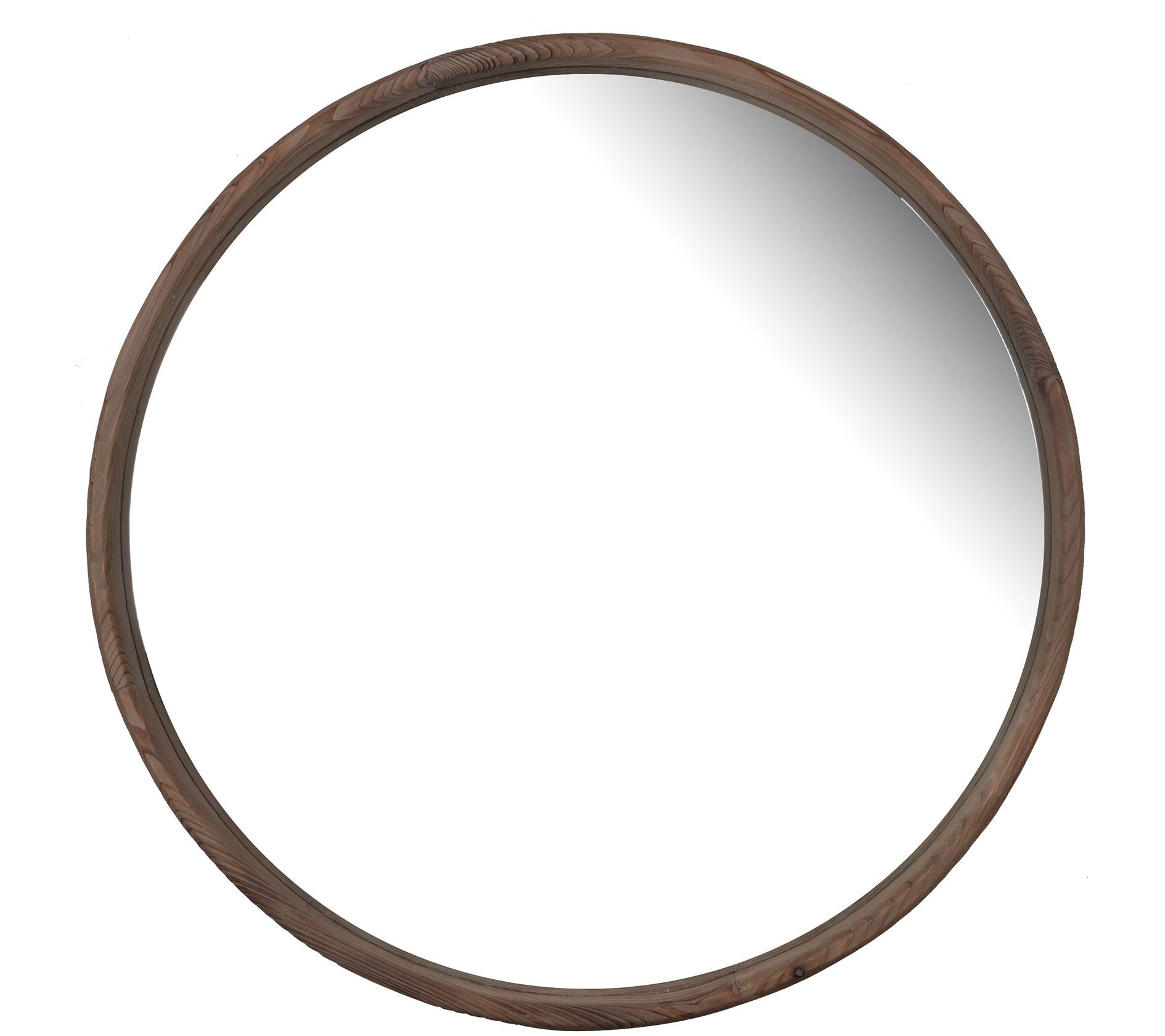 Thayne Round Wall Mirror by Valerie