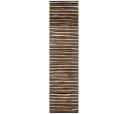 Martha Stewart Hand-Drawn Stripe 2'3" x 10' Rug