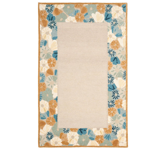 Martha Stewart Poppy Border 5' x 8' Rug