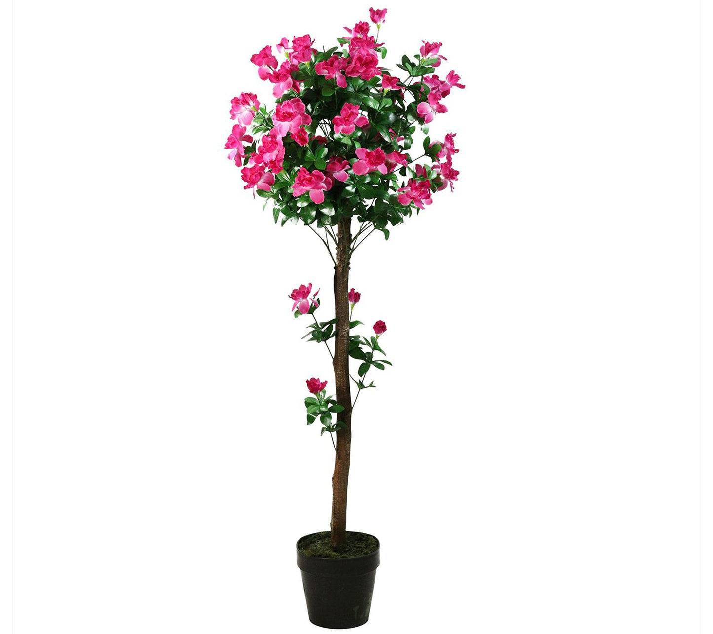 Northlight Decorative Potted Artificial Pink Azalea Tree