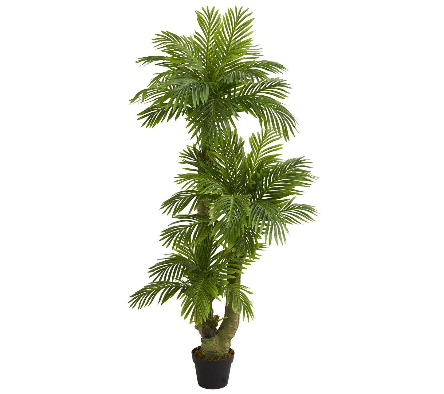 5' Triple Phoenix Palm Artificial Tree by Nearly Natural