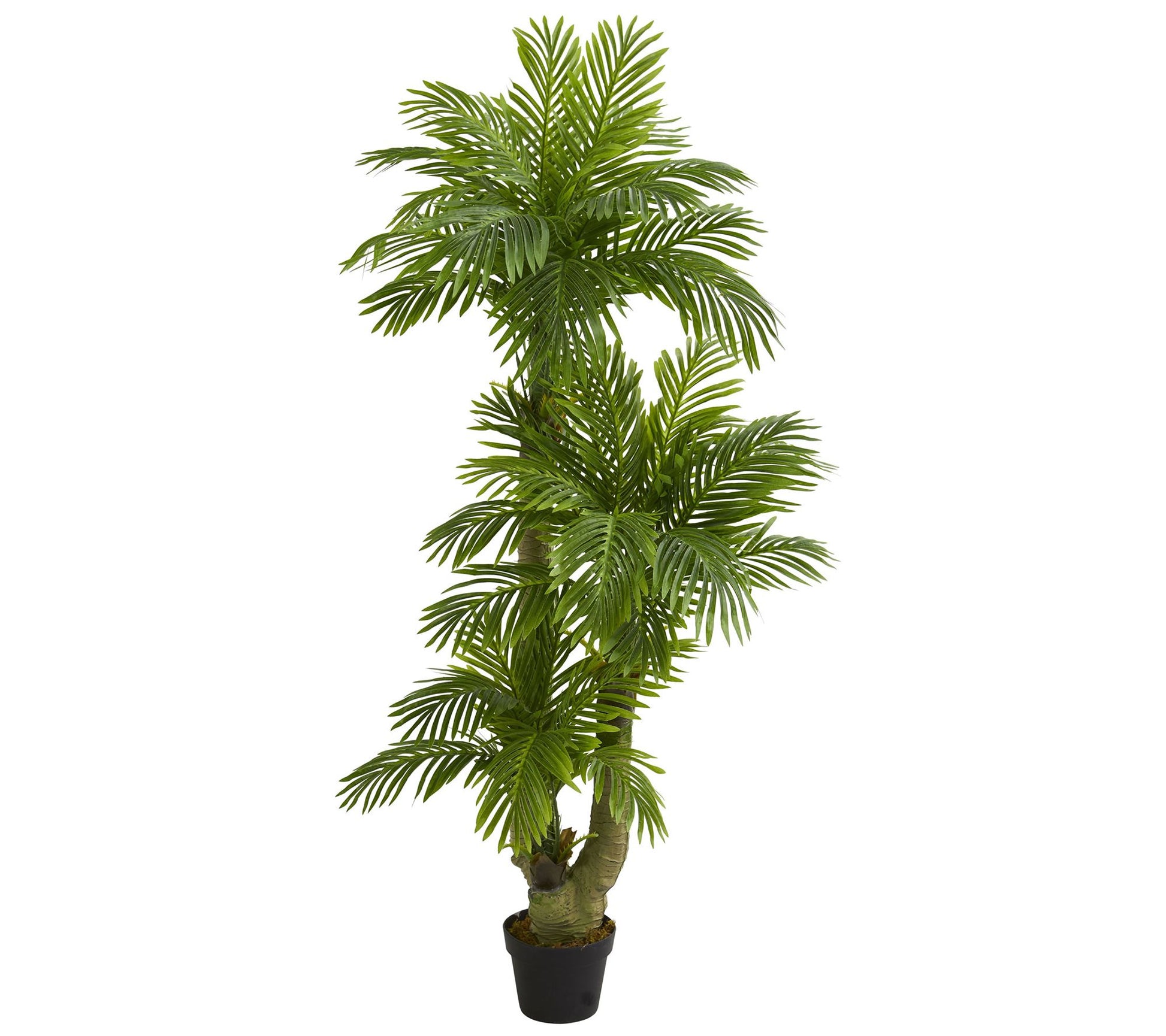 5' Triple Phoenix Palm Artificial Tree by Nearly Natural