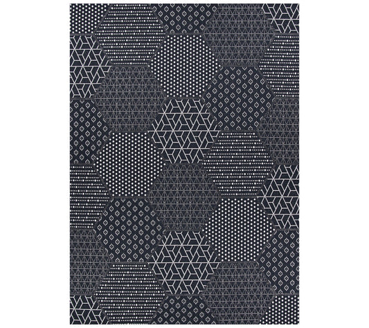 Couristan Afuera Anode Current 6'6" x 9'6" Indoor/Outdoor Rug