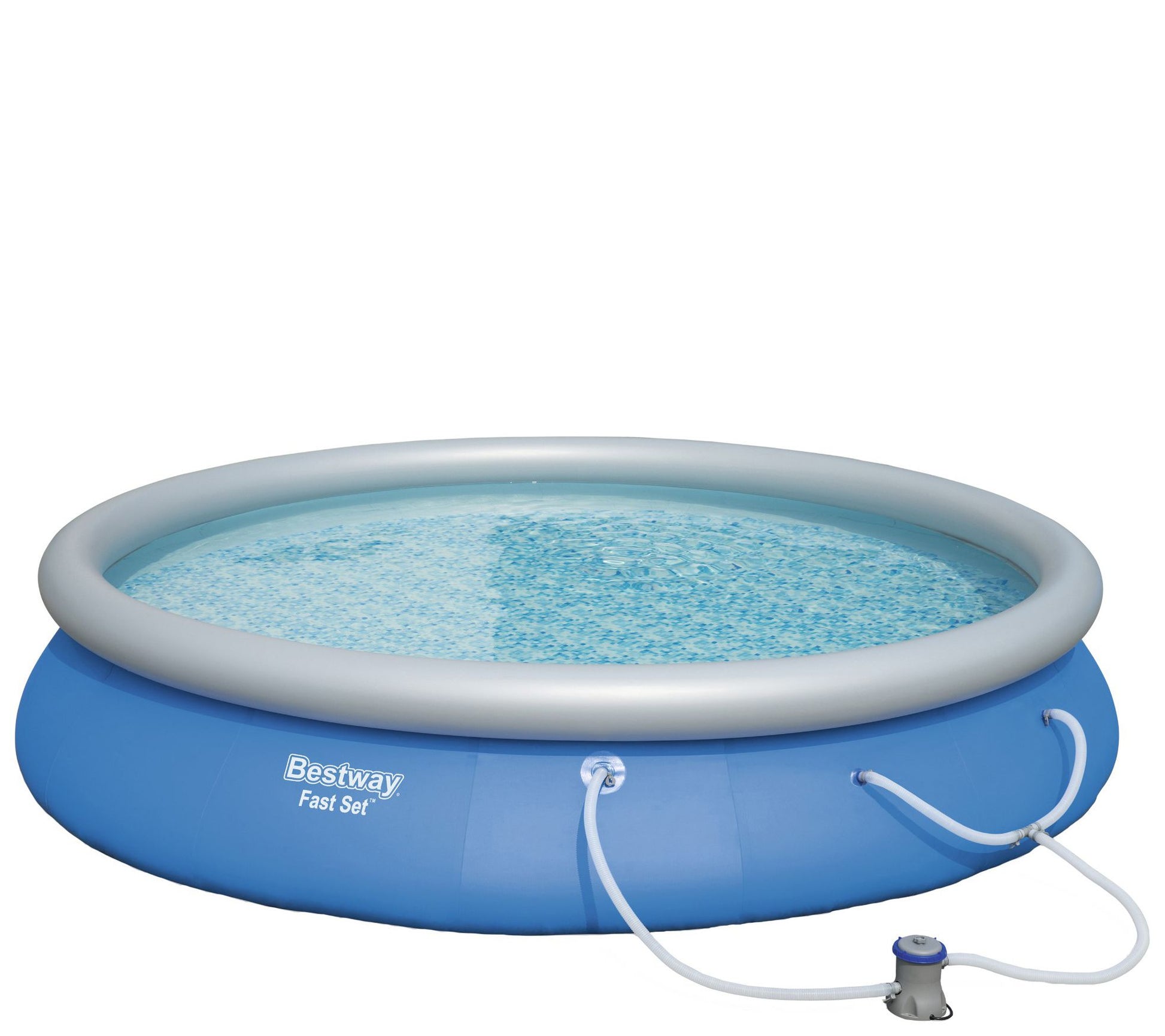 Bestway Fast Set 15' x 33" Round Inflatable Pool