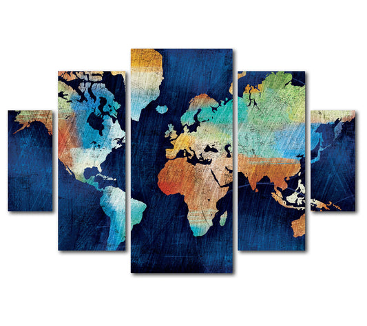 Lavish Home Michael Mullan Seasons Change 5-Piece Print