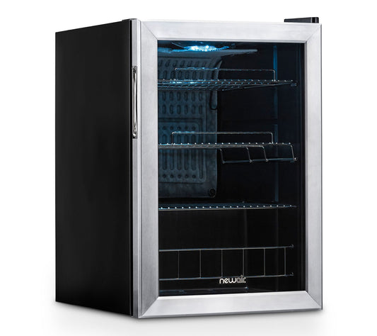 NewAir 90-Can Stainless Steel Beverage Refriger  ator