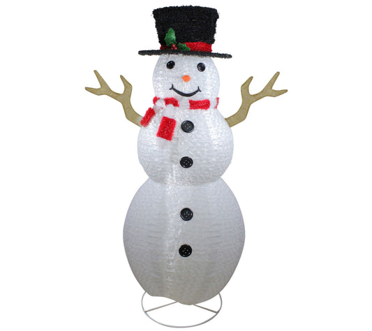 Northlight Large Snowman With Top Hat ChristmasDecoration