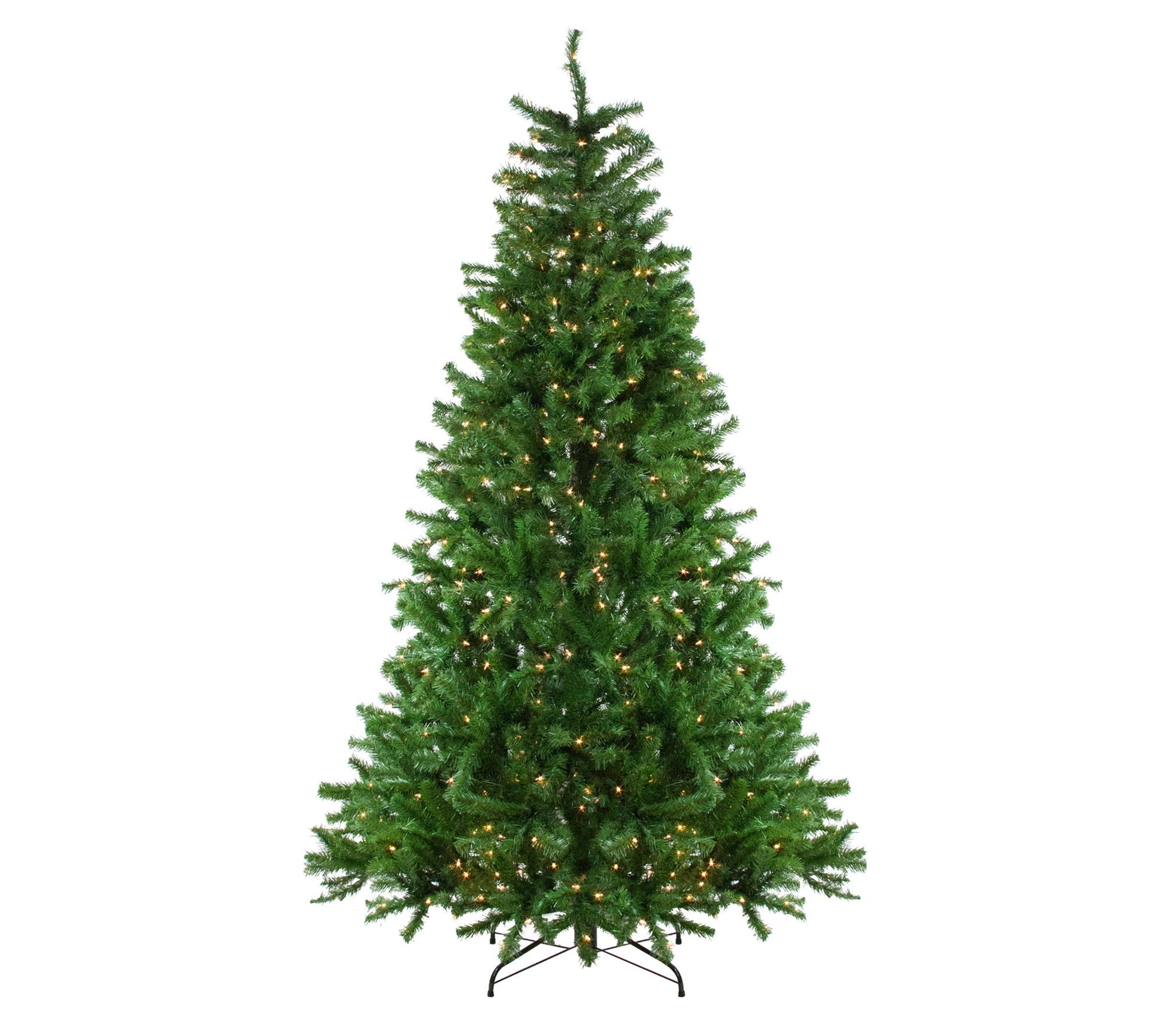 Northlight Pre-Lit Waterton Spruce Slim Christmas Tree