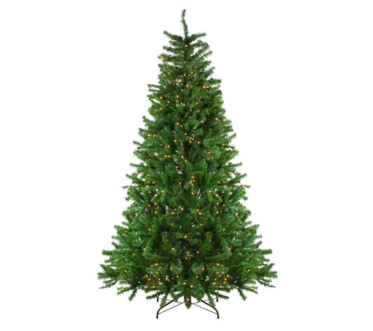 Northlight Pre-Lit Waterton Spruce Slim Christmas Tree