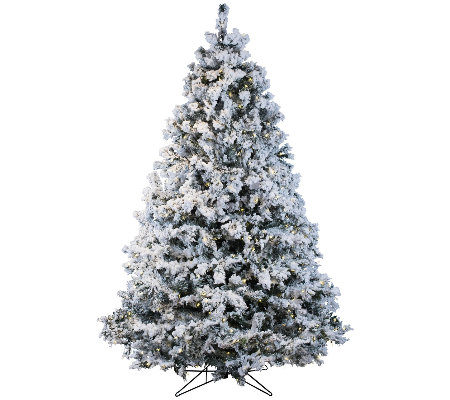 4.5' x 44" Flocked Alaskan Tree by Vickerman