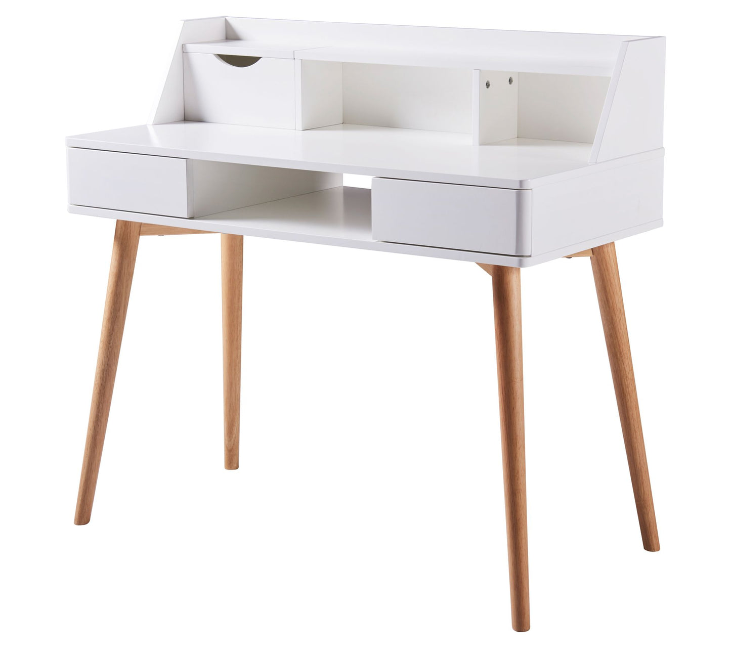 Teamson Home - Creativo Stylish Desk - White/Natural