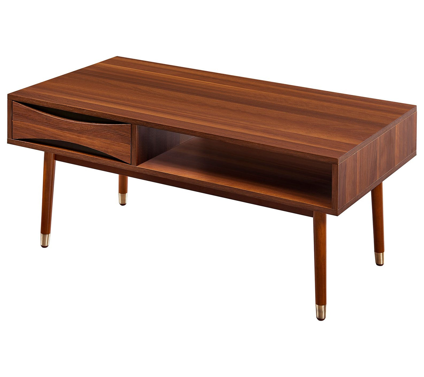 Teamson Home - Dawson Coffee Table - Walnut