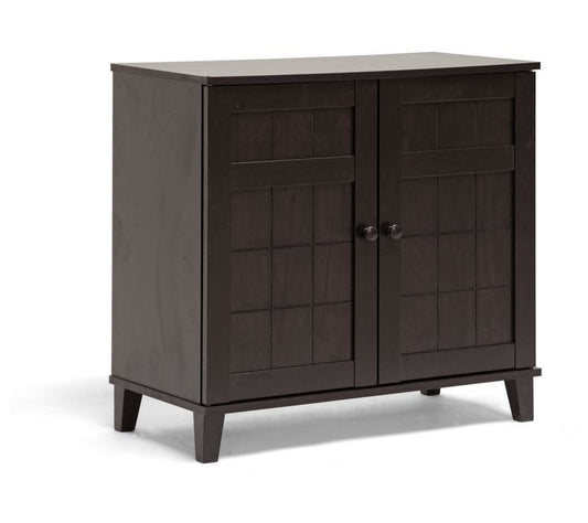 Glidden Wood Modern Shoe Cabinet (Short)