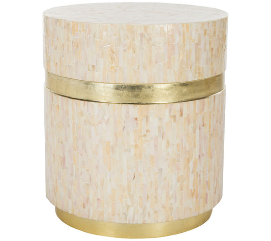 Safavieh Perla Mosaic Round Side Table
