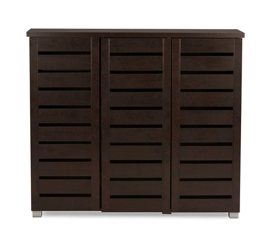 Adalwin Modern and Contemporary Wooden Shoes St orage Cabinet