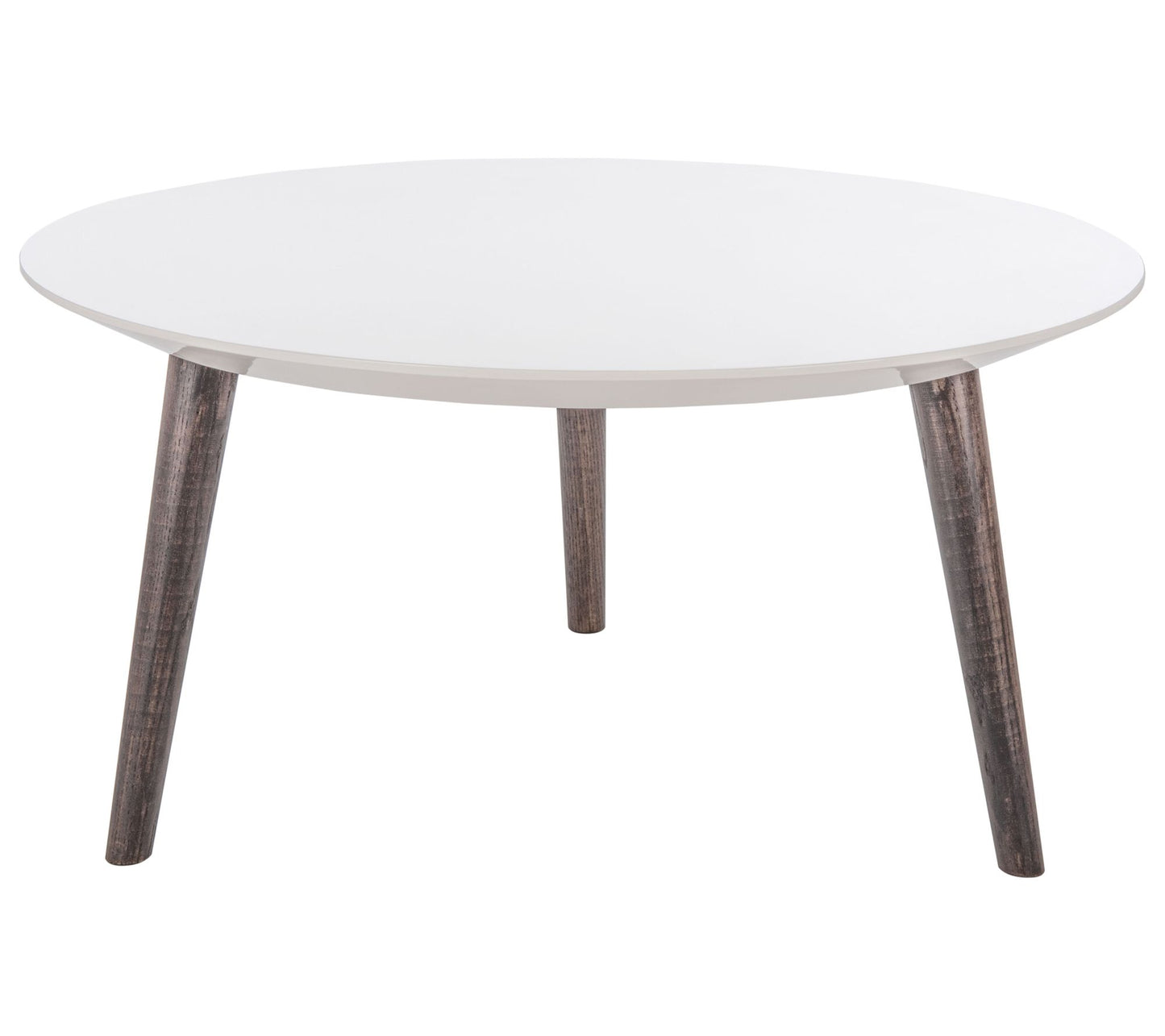 Safavieh Josiah Retro Mid-Century Round LacquerAccent Table