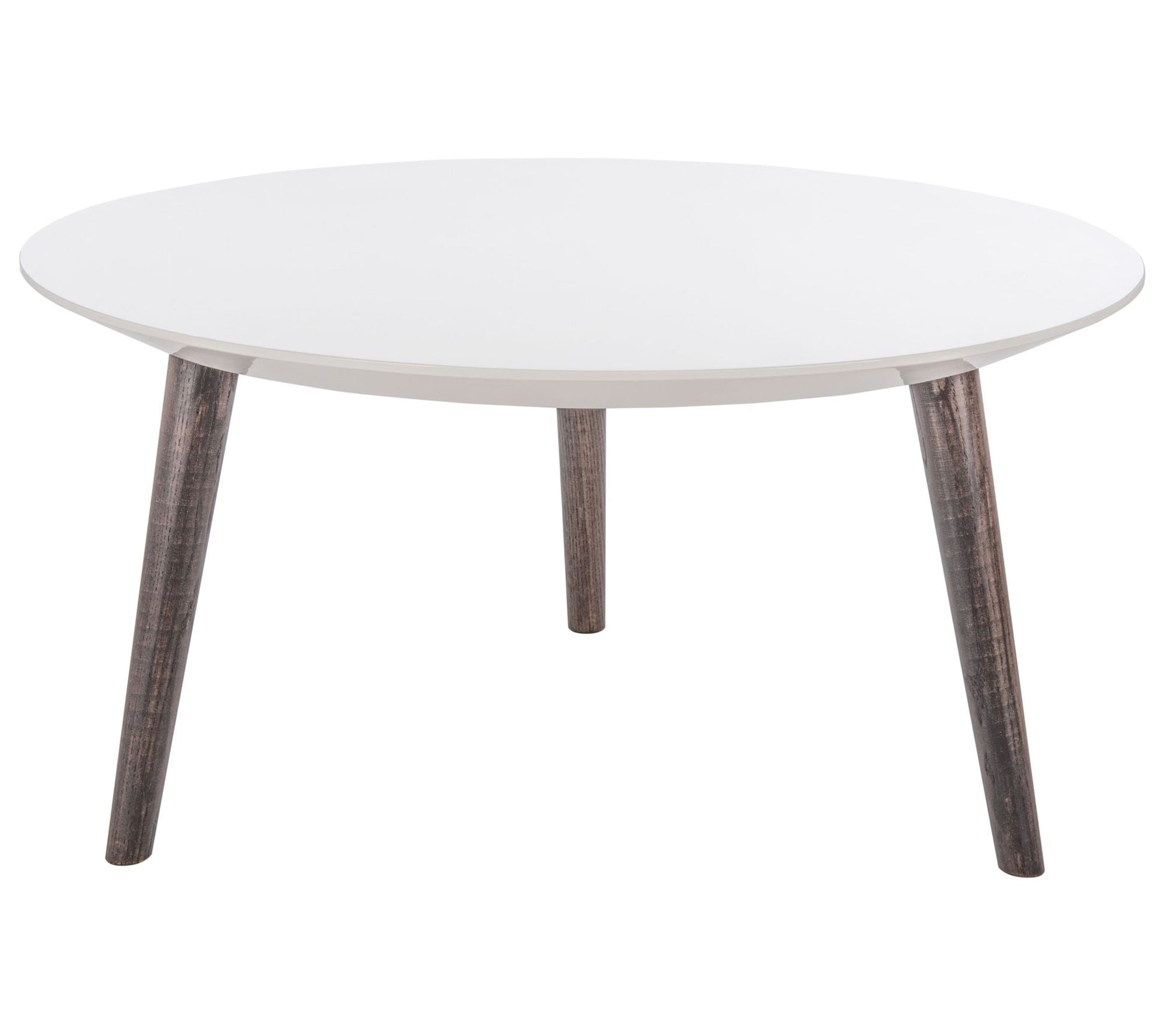 Safavieh Josiah Retro Mid-Century Round LacquerAccent Table
