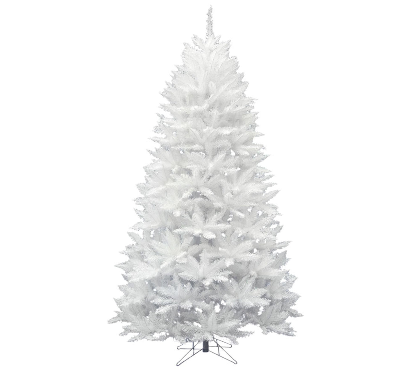 Vickerman 7.5' Sparkle White Spruce Christmas Tree, Unlit